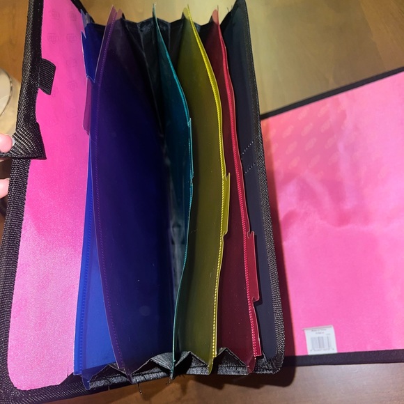 Case it - 3 ring binder Pink and Purple Folder Binder - Picture 4 of 4